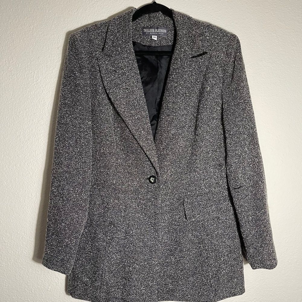 Vintage Tailleur Platinum Blazer - Picture 8 of 9